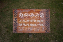 changsha-tangerine-island-grass-sign