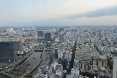 A view of Ho Chi Minh City from the Bitexco Financial Tower.