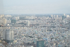 A view of Ho Chi Minh City from the Bitexco Financial Tower.